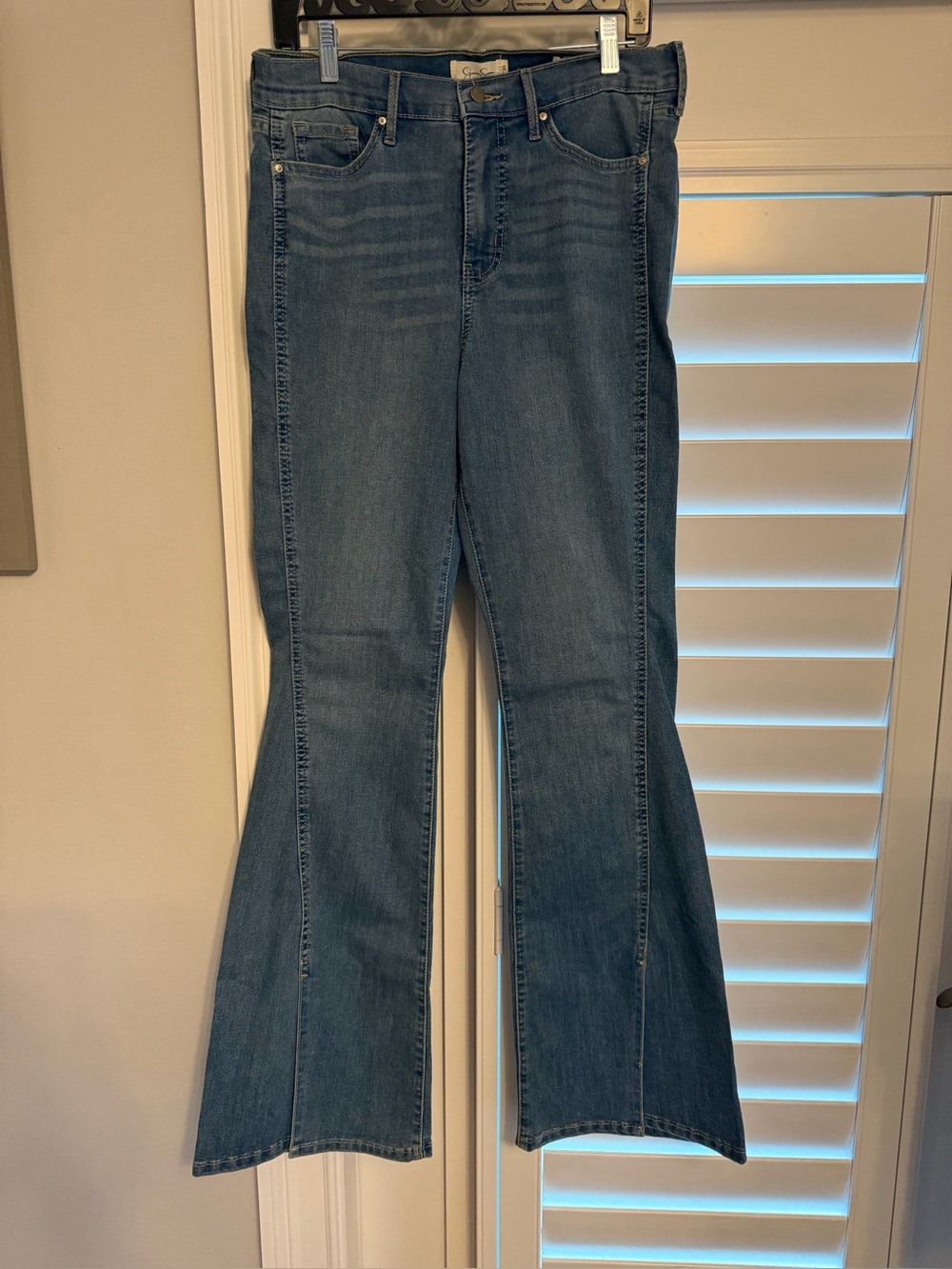 Jessica Simpson Classic Blue Flared Women's Jeans-Size 10